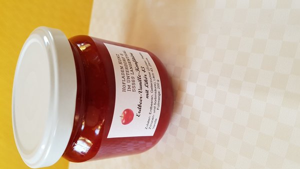 Erdbeer-Vanille-Konfitüre mit Likör 43